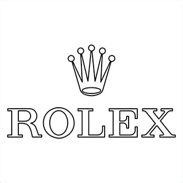how to draw rolex logo